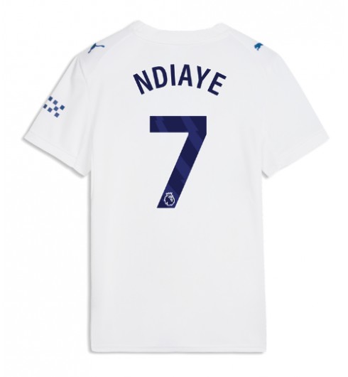 Manchester City Iliman Ndiaye #7 Kolmaspaita Naisten 2026-27 Lyhythihainen Manchester City Iliman Ndiaye #7 Kolmaspaita Naisten 2026-27 Lyhythihainen